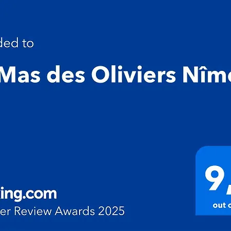 Le Mas Des Oliviers Nîmes Buitenkant foto